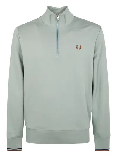 FRED PERRY KNITTED COTTON JUMPER