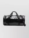 Fred Perry Large Barrel Travel Bag With Dual Handles In Black