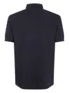 Fred Perry Laurel-embroidered Polo Shirt In Black
