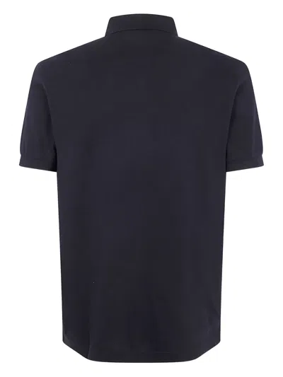 Fred Perry Laurel-embroidered Polo Shirt In Black