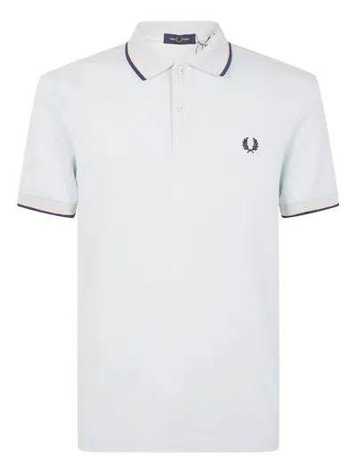 Fred Perry Laurel-wreath Polo Shirt In White
