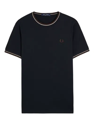 Fred Perry Laurel Wreath T-shirt In Blue