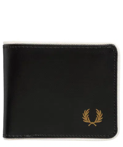 Fred Perry Laurel Wreath Wallet In Black