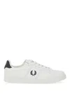 Fred Perry Leather Sneaker In White