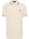 Fred Perry Polo Shirt  Men Color Fa01 In Beige