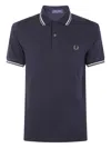 Fred Perry Short Sleeve Twin Tipped Polo Shirt In Animal Print