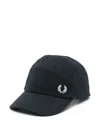 Fred Perry Logo-embroidered Cap In Blue