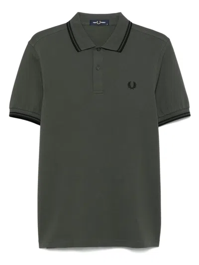 Fred Perry Logo-embroidered Polo Shirt