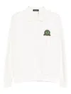 Fred Perry Logo-embroidered Polo Shirt In White