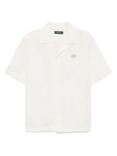 Fred Perry Logo-embroidered Shirt