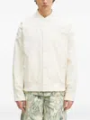 Fred Perry Cotton-blend Twill Tennis Bomber Jacket In White
