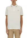 FRED PERRY FRED PERRY LOGO EMBROIDERED SHORT SLEEVED POLO SHIRT