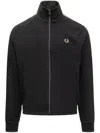 Fred Perry Sports Jacket In Black