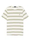 Fred Perry Logo-embroidered T-shirt
