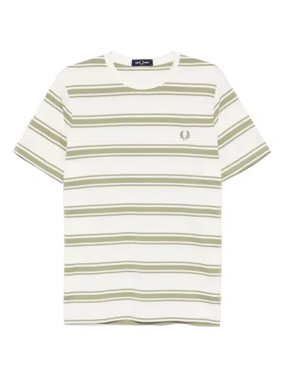 Fred Perry Logo-embroidered T-shirt