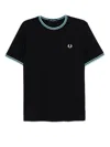 Fred Perry Logo-embroidered T-shirt