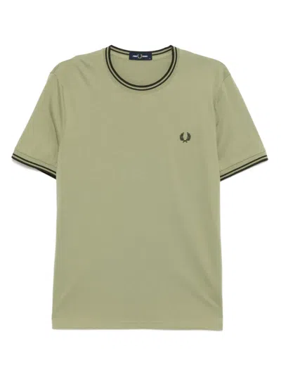 Fred Perry Logo-embroidered T-shirt