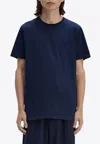 Fred Perry Logo Embroidered T-shirt In Blue