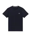 Fred Perry Classic Crew Neck Tee In Black