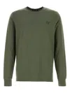 Fred Perry Logo-embroidered T-shirt In Green
