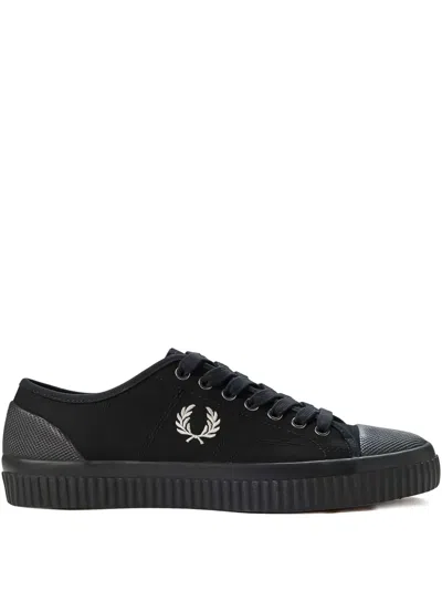 FRED PERRY LOGO-EMBROIDERY SNEAKERS