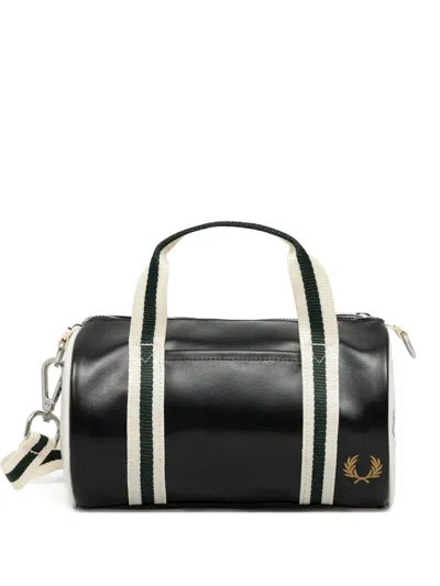 Fred Perry Logo-print Tote Bag In Black