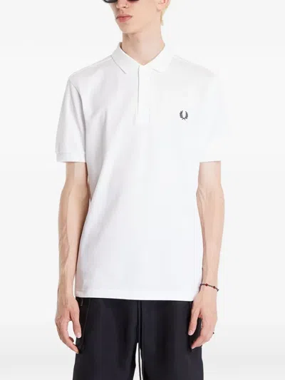Fred Perry Logo-detail Polo Shirt In Multi