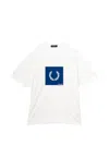 Fred Perry Logo-print T-shirt In White