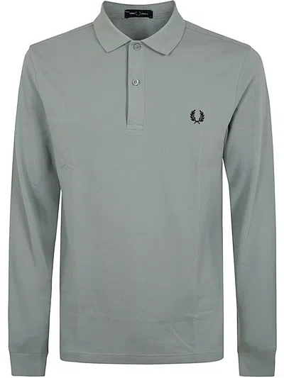 FRED PERRY FRED PERRY LONG SLEEVE PLAIN  SHIRT