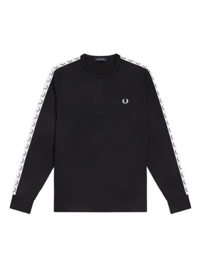 Fred Perry Long-sleeve T-shirt In Black