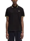Fred Perry Twin Tipped Polo T Shirt Green