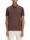 Fred Perry Short Sleeve Twin Tipped Polo Shirt