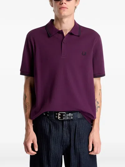 Fred Perry M3600 Polo Shirt In Purple