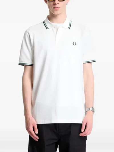 Fred Perry M3600 Polo Shirt In White