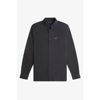 Fred Perry M5650 Button Down Collar Shirt Anchor Grey