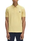 Fred Perry Mens Champions Gold Brand-embroidery Short-sleeves Cotton-knit Polo Shirt Xxl In Yellow
