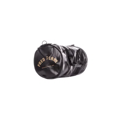 Fred Perry Man Bagged L7260 774 Fp Tonal Classic Barrel Bag Black