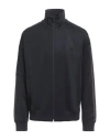 Fred Perry Man Sweatshirt Black Size Xl Recycled Polyester, Cotton, Elastane In Black
