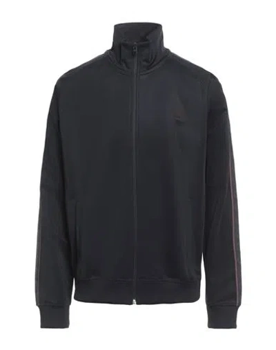 Fred Perry Man Sweatshirt Black Size Xl Recycled Polyester, Cotton, Elastane