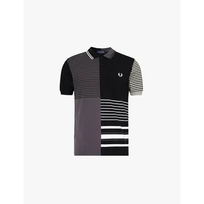 Fred Perry Polo With Logo In Black