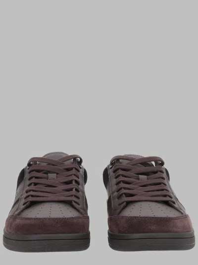 FRED PERRY FRED PERRY MEN'S LEA-TEX LEATHER SNEAKERS