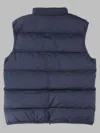Fred Perry Down Puffer Jacket In Blue