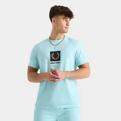 Fred Perry Men's Stack T-shirt In Blue