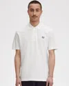 Fred Perry Laurel Wreath-embroidered Polo Shirt In White