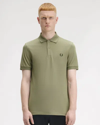 Fred Perry Mens Plain Signature Polo Shirt