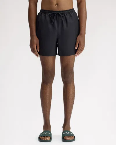 Fred Perry Mens Swimshorts In Black