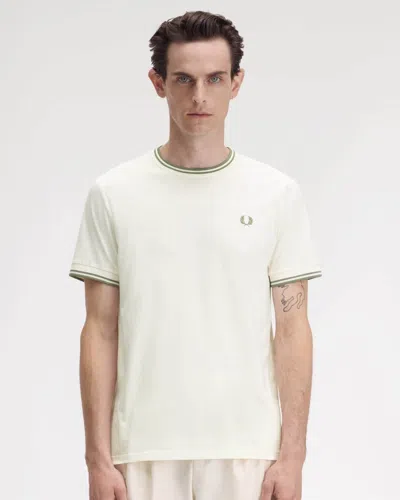 Fred Perry Mens Twin Tipped T-shirt