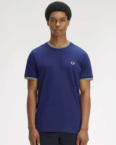 Fred Perry T-shirt Twin Tipped "" In Blue