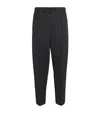 Fred Perry Mesh Taped Sweatpants In Black