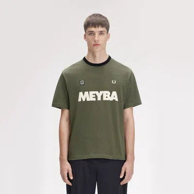 Fred Perry Meyba Ringer T Shirt Laurel Wreath Green